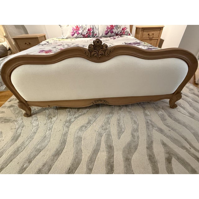 French Upholstered Rose Bedroom Set For Sale - Image 11 of 16