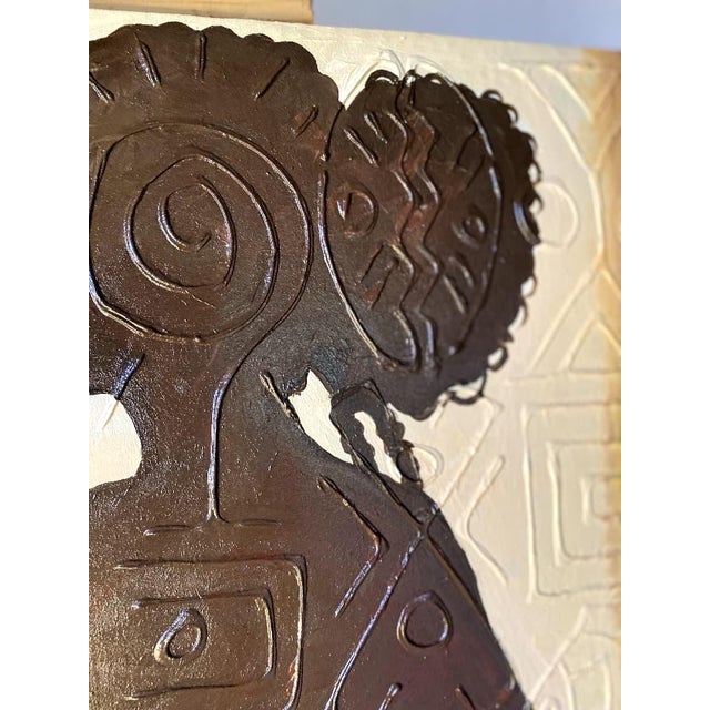 Figurative "Dream Beyond Her Size", Acrylic on Canvas Painting, 2026 For Sale - Image 3 of 6