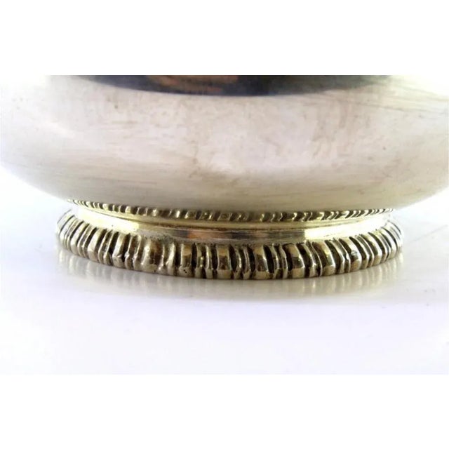 Plain Silver Washbasin with Raised Frieze For Sale - Image 5 of 7