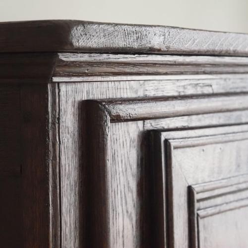 Gründerzeit Rustic Dining Cabinet in Oak, Late 19th Century For Sale - Image 11 of 13