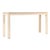 Faux Goat Skin Postmodern Console Table For Sale