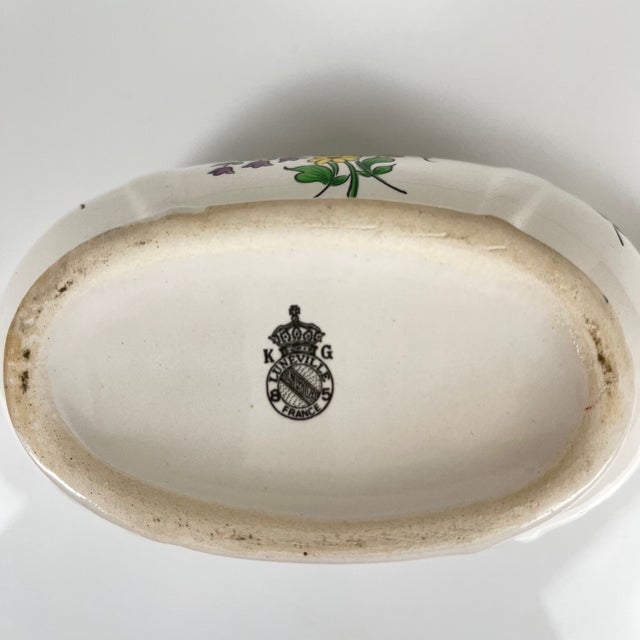 Long Réverbère Sauce Boat from KG Lunéville, 1950s For Sale - Image 4 of 10