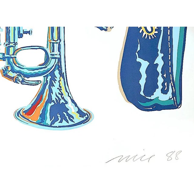 Contemporary 1980s Don Nice "Festival Predella" Silkscreen Print For Sale - Image 3 of 4