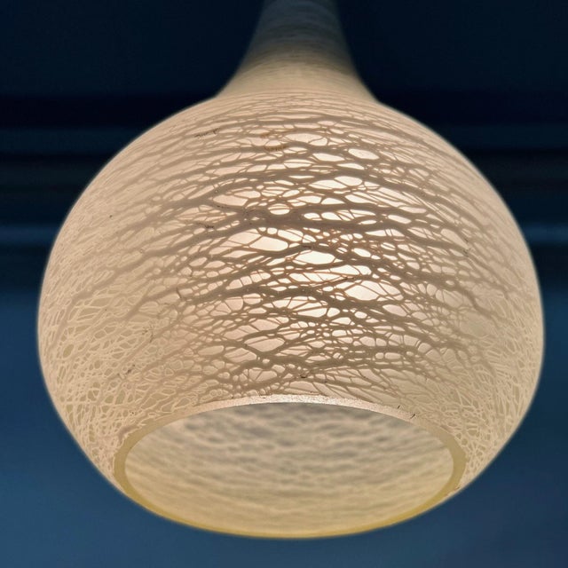 Satin Glass NB 99 E/00 Pendant Lamp from Philips, 1958 For Sale - Image 6 of 12