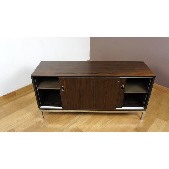 Vintage Modernist Sideboard in Wenge, 1970 For Sale - Image 10 of 11