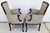 Wood Pair of Antique French Provincial Louis XV Walnut Bergere Armchairs For Sale - Image 7 of 18