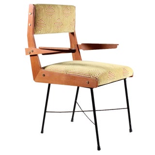 Vintage Chair in Velvet For Sale