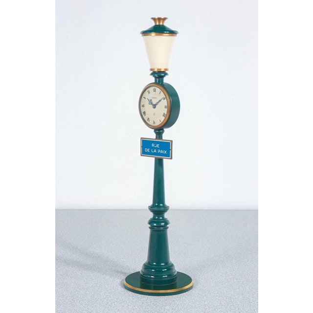 Rue de la Paix Lamp Clock from Jaeger For Sale - Image 12 of 18