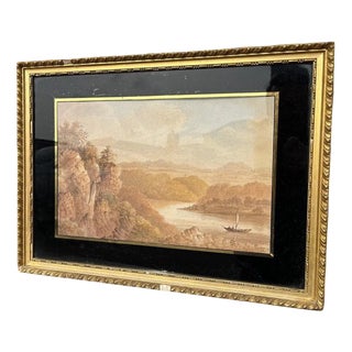 F. Rawlins, Maritime, 1830, Watercolour. Framed For Sale