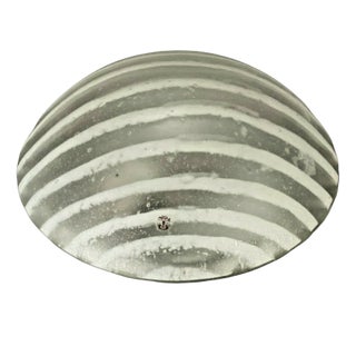 Space Age Ceiling Lamp in Glass from Peill & Putzler, 1970s For Sale