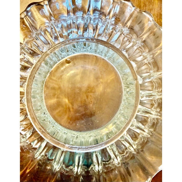 Mid 20th Century Heisey Crystolite Flared Serving Bowl For Sale - Image 4 of 12