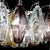 Art Deco Polyhedron Glass Blown Chandelier, Murano, Italy, 1961 For Sale - Image 4 of 11