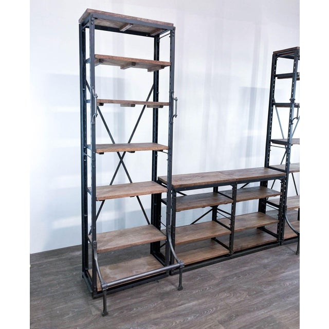 Restoration Hardware French Library Shelving Chairish