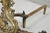Metal Antique French Louis XV Patinated Brass Bronze Small Fireplace Andirons & Fender For Sale - Image 7 of 12