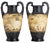 Antique Austrian Jars in Ceramic, 1863, Set of 2 For Sale - Image 4 of 6