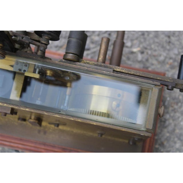 Italian Morse Telegraph in Brass, 1880s For Sale - Image 14 of 18