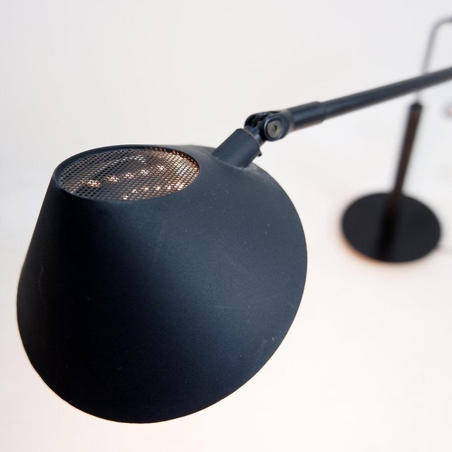 Black Nestore Desk Lamp by Carlo Forcolini for Artemide, 1990s For Sale - Image 8 of 15