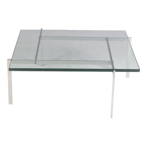Model PK61 Coffee Table by Poul Kjærholm, 1970s For Sale