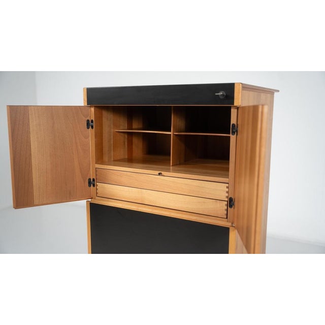 Wood Accademia Secretary by Afra & Tobia Scarpa for Stildomus, Italy, 1970s For Sale - Image 7 of 18