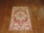 Folk Art Antique Zabihi Collection Watermelon Red Oushak Rug - 4'2" x 6'9" For Sale - Image 3 of 8