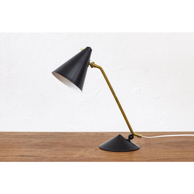 Table Lamp from Holm Sørensen & Co, 1950s For Sale - Image 9 of 9