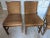 Mid-Century Modern 4 Mid-Century Lane Side Chairs With Multi Color Chenille For Sale - Image 3 of 11