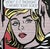 Pop Art After Roy Lichtenstein, "I Thought I Heard Your Voice", 1990s, Silk-Screen For Sale - Image 3 of 6