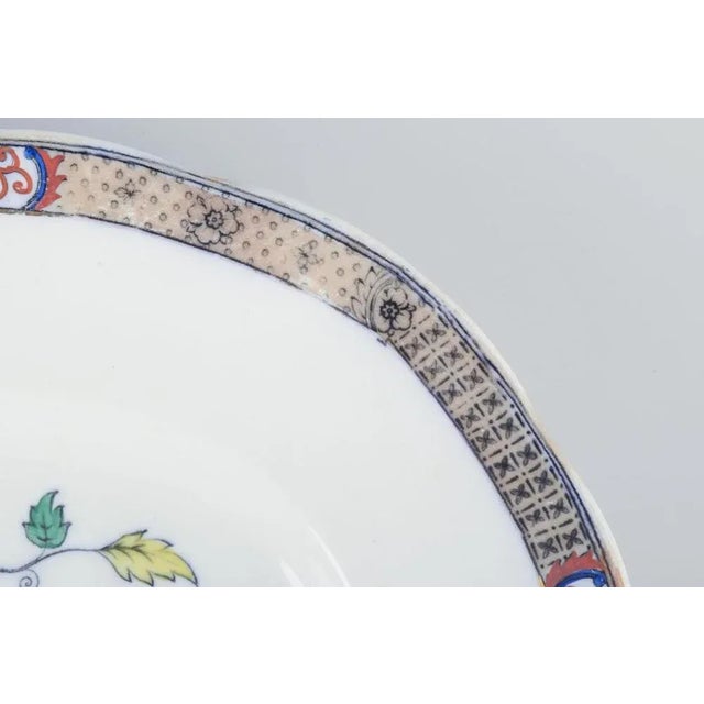 Large Japan Oval Dish in Faience from Rörstrand For Sale - Image 4 of 7