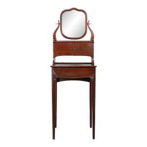 Antique Art Nouveau Wood Dressing Table