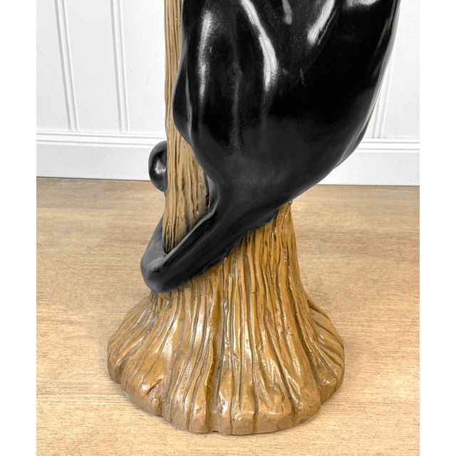 Mid-Century Panther Climbing Tree Floor Lamp For Sale - Image 9 of 10
