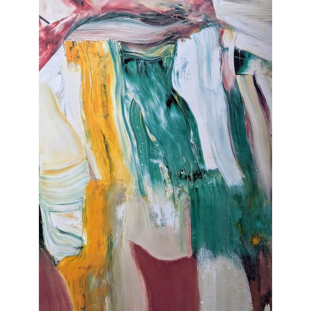 1990s Willem De Kooning, Abstract Composition Poster, Limited Edition Offset Lithograph, 1990 For Sale - Image 5 of 8