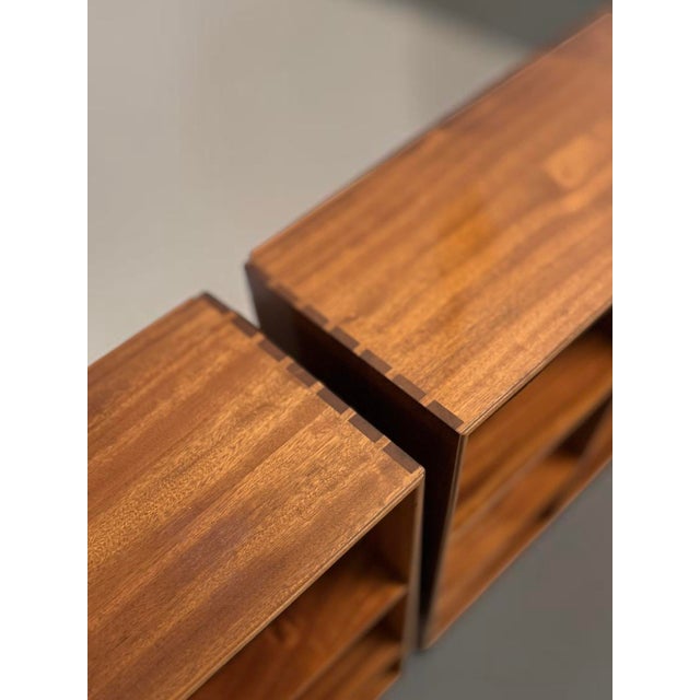 Wood Bookcase by Mogens Koch for Rud Rasmussen, 1960s For Sale - Image 7 of 16