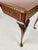 Wood Late 20th Century Baker Furniture Chippendale Style Walnut Writing Desk For Sale - Image 7 of 18