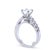 Silver GIA Platinum Cushion Cut Diamond Ring 2.00ct 8.95g For Sale - Image 8 of 10
