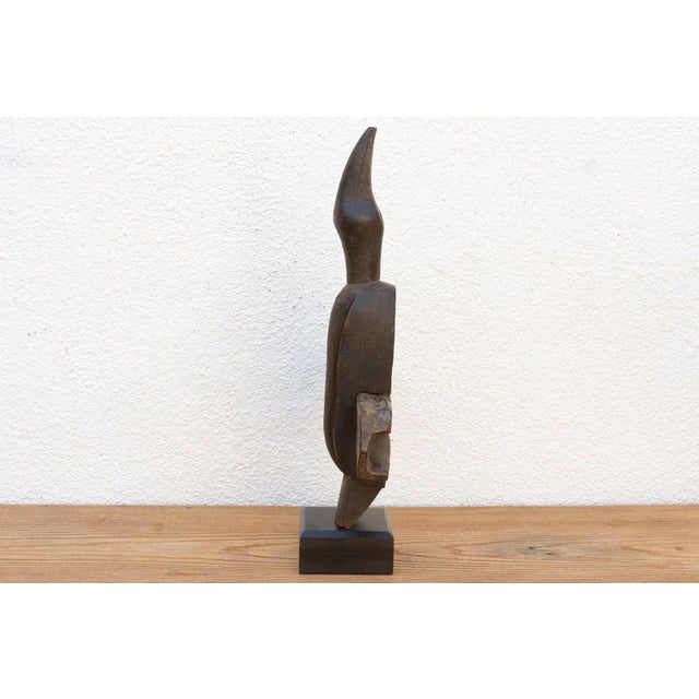 Wood Antique Dogon Bird Guardian Door Lock For Sale - Image 7 of 8