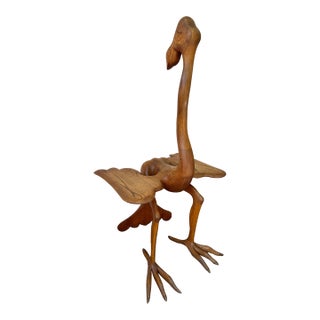 1980 Andrew Willner Ostrich Table/Signed and Dated For Sale