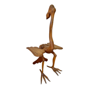 1980 Andrew Willner Ostrich Table/Signed and Dated