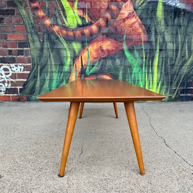Planner Group Paul McCobb for Planner Group Mid Century Bench Coffee Table For Sale - Image 4 of 12