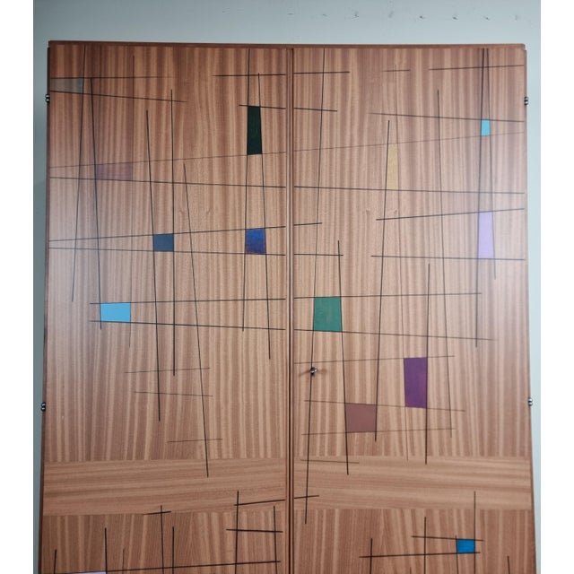 Vintage Wardrobe by Francisek Mezulanik, 1960s For Sale - Image 3 of 13