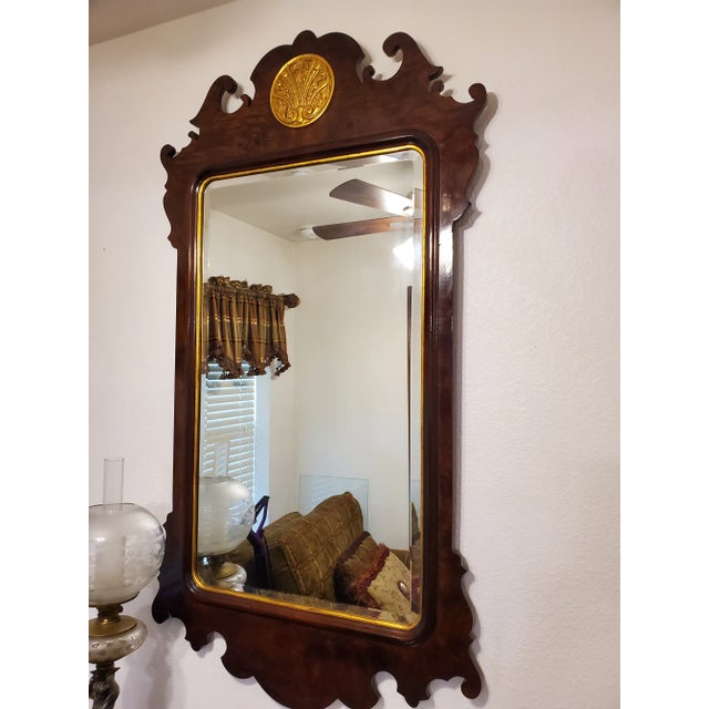 Baker Historic Charleston Bachelor Chest and Mirror - Set of 2 for $900 For Sale - Image 9 of 9