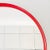 Mid-Century Space Age Spiegel Rood Hout Mirror by O.W. Hack, 1960s For Sale - Image 6 of 11
