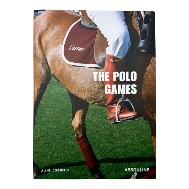 Vintage Cartier Polo Games Aline Coquelle 2006 Assouline Hardcover Book For Sale