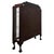 Antique Early 20th Century English Edwardian Mahogany Vitrine Cabinet For Sale - Image 9 of 11