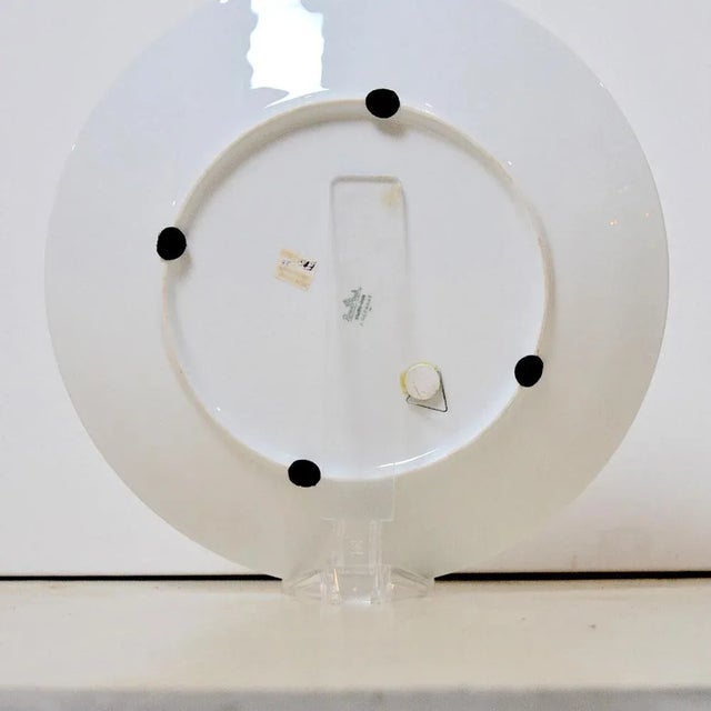 Mid-Century Modern Mid-Century Ceramic Plate with Embossed Weave Pattern from Rosenthal, 1950s For Sale - Image 3 of 12