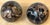 Pair Italian Grand Tour Style Brecciated Specimen Marble Spheres Carrara Bases For Sale - Image 13 of 14