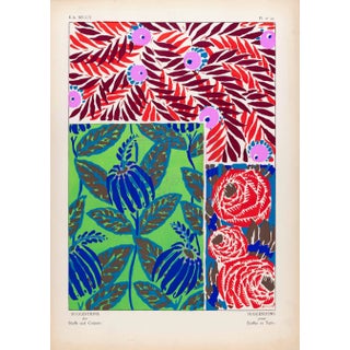 Ea Seguy Suggestions Pour Étoffes Et Tapis, Plate 10 For Sale