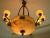 French Art Deco Alabaster Chandelier, 1925 For Sale - Image 6 of 15