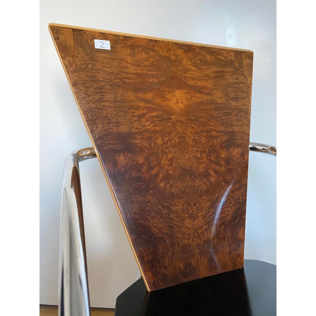 Wood Sculptural Dining Chairs by Klaus Wettergren for Q-Production, Denmark, 1980s, Set of 4 For Sale - Image 7 of 15