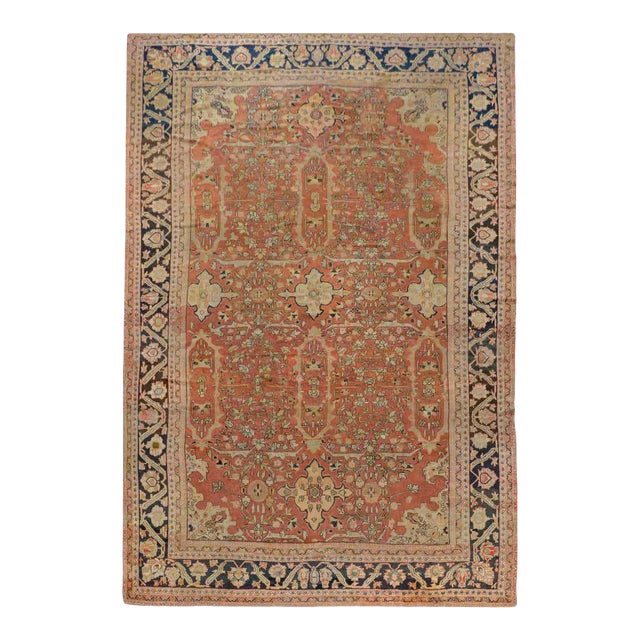 Early 20th Century Palatial Sultanabad Rug For Sale