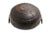 Farmhouse Vintage Round Hand Hammered Metal Bowl W/ Two Handles For Sale - Image 3 of 10